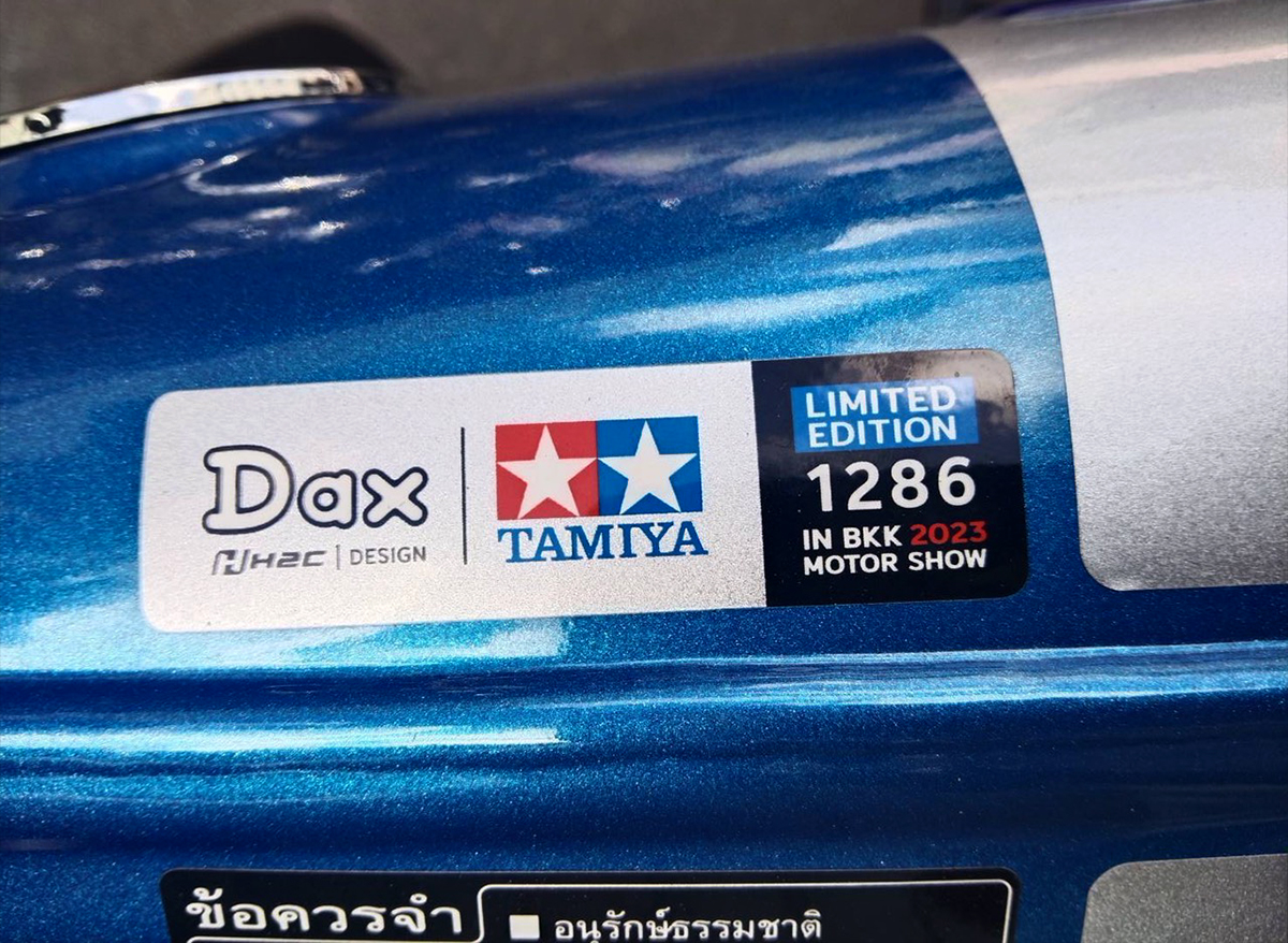  Số thứ tự Dax Tamiya Limited số 1.286